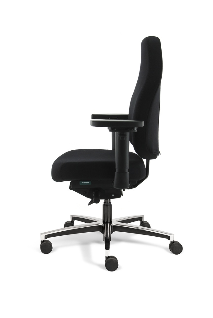Siège ERGO 4000 X standard,  en laine feutrée Fenice noir