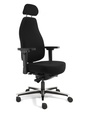 Siège ERGO 4000 X HR Repose-tête - tissu laine Fenice noir